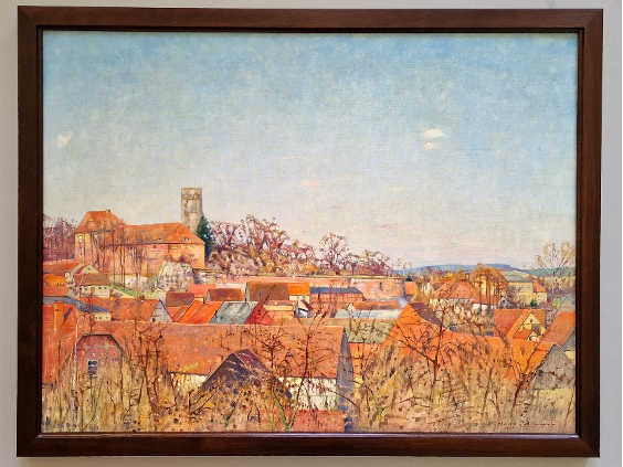 Hans Klohss: Blick auf Burg Eisenhardt, 1931, Potsdam Museum