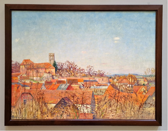 Hans Klohss: Blick auf Burg Eisenhardt, 1931, Potsdam Museum 
